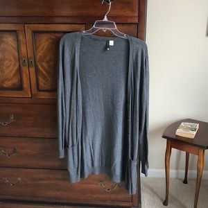 H&M Grey Button Down Cardigan Size 12